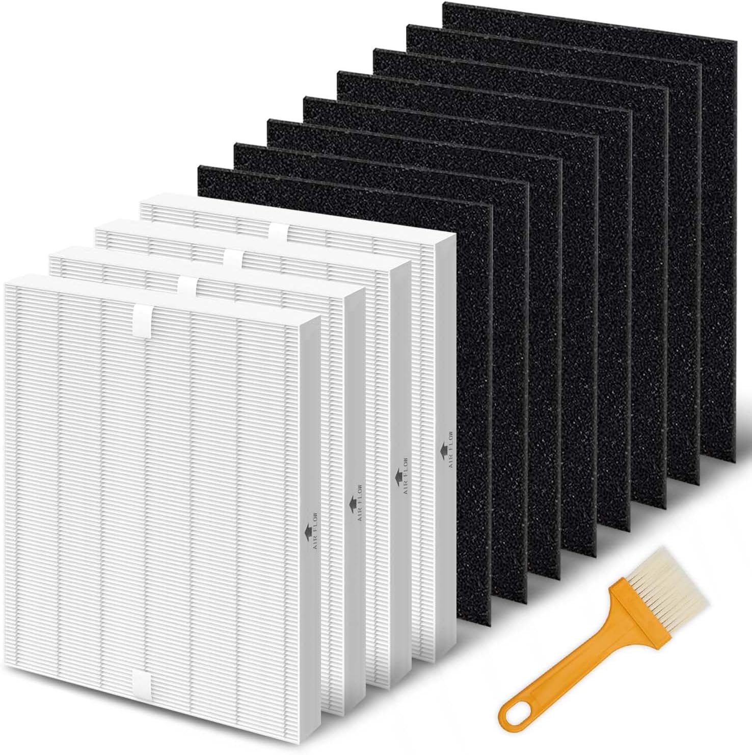 HIHEPA AP-1512HH 交換用フィルター Coway Airmerga AP1512HHおよび200M空気清浄機に対応 (