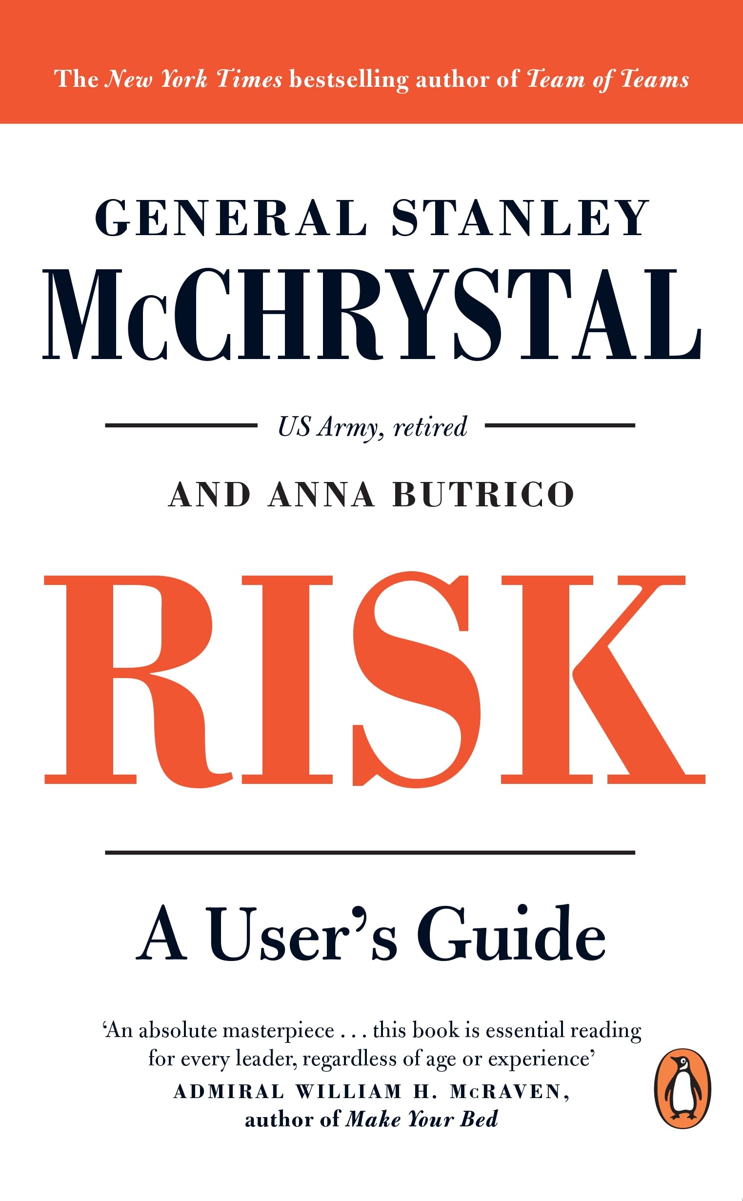 Risk by General Stanley McChrystal - 9780241481936