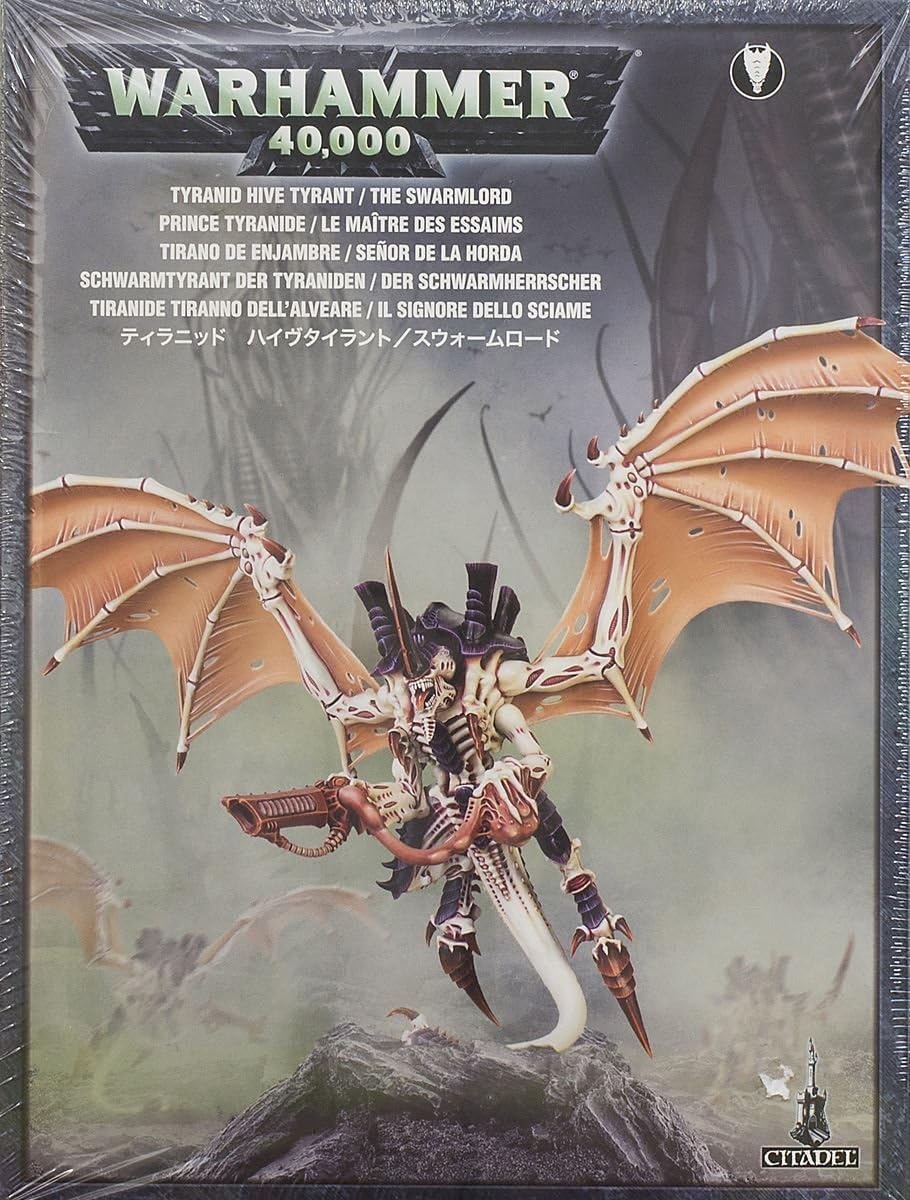 12 years to 99 years 99120106042" Tyranid Hive Tyrant/The Swarmlord Plastic Kit