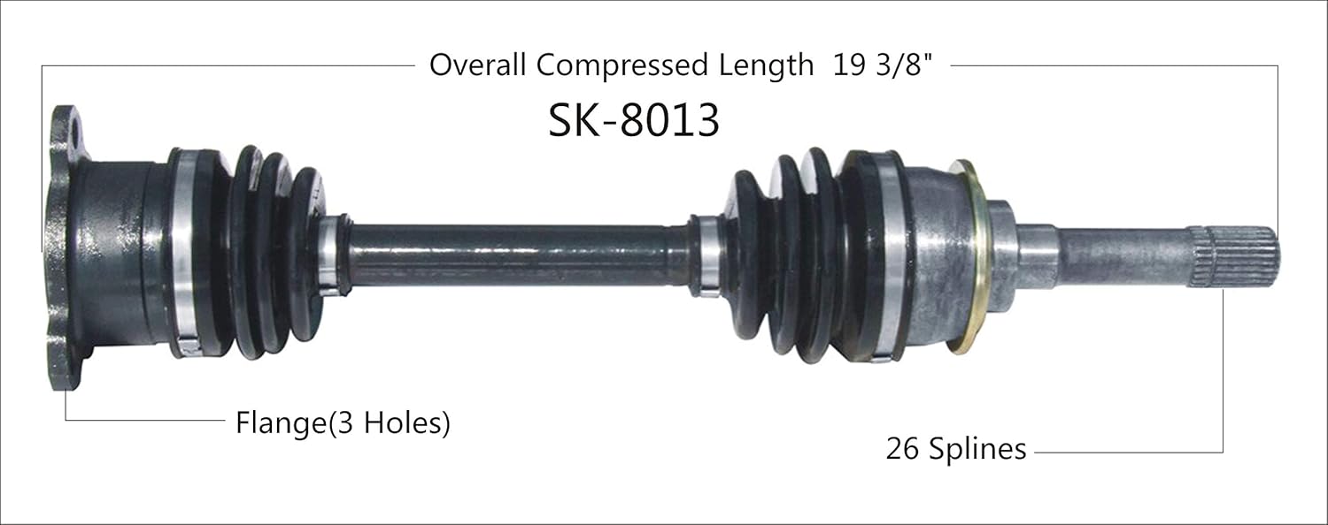 SK-8013 CV Axle Shaft