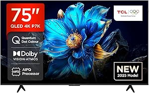 TCL 75P7K QLED 4K: TV Smart da 75 pollici