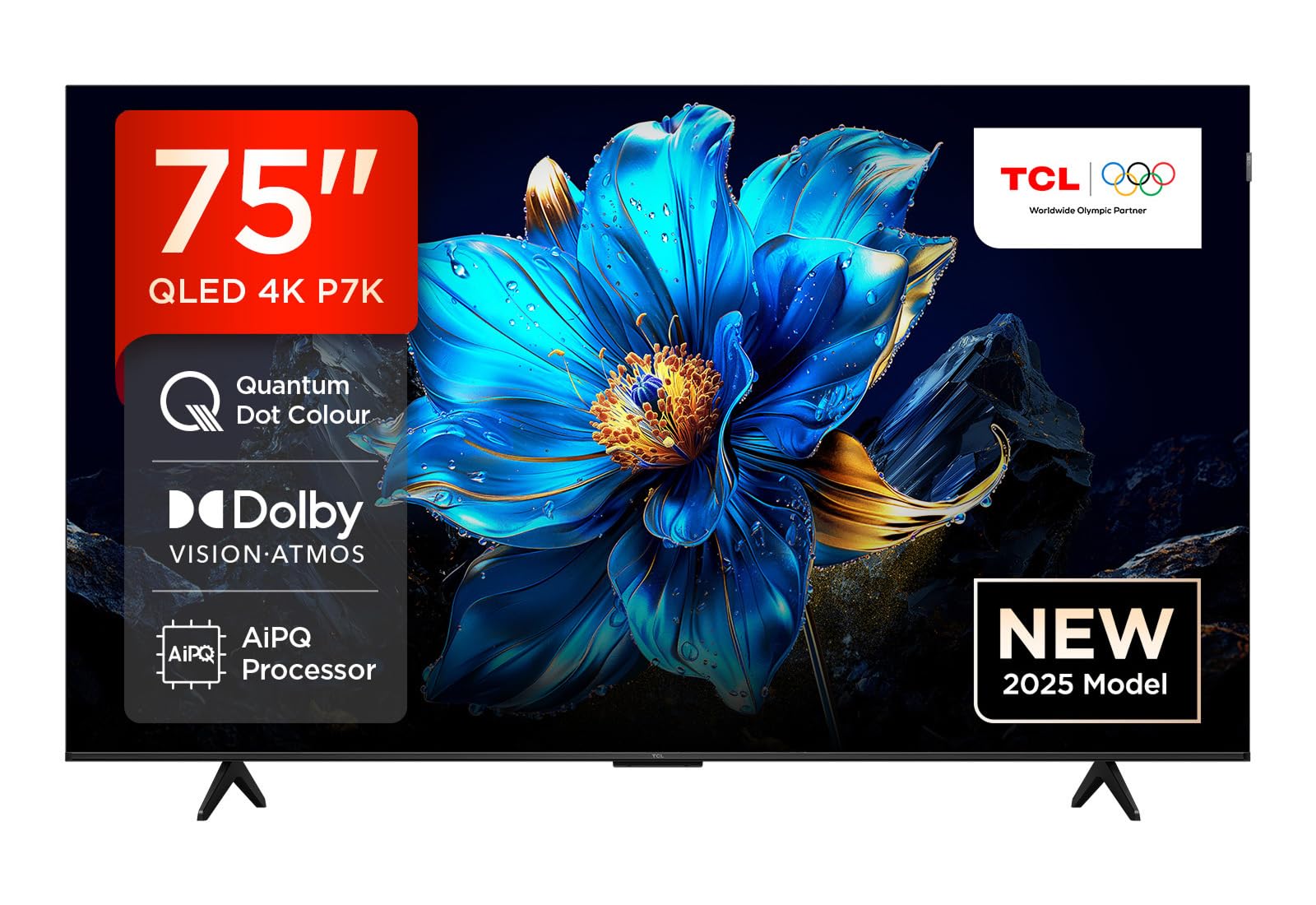 TCL 75P7K, Smart TV 75'', QD-LED, 4k, Dolby Audio