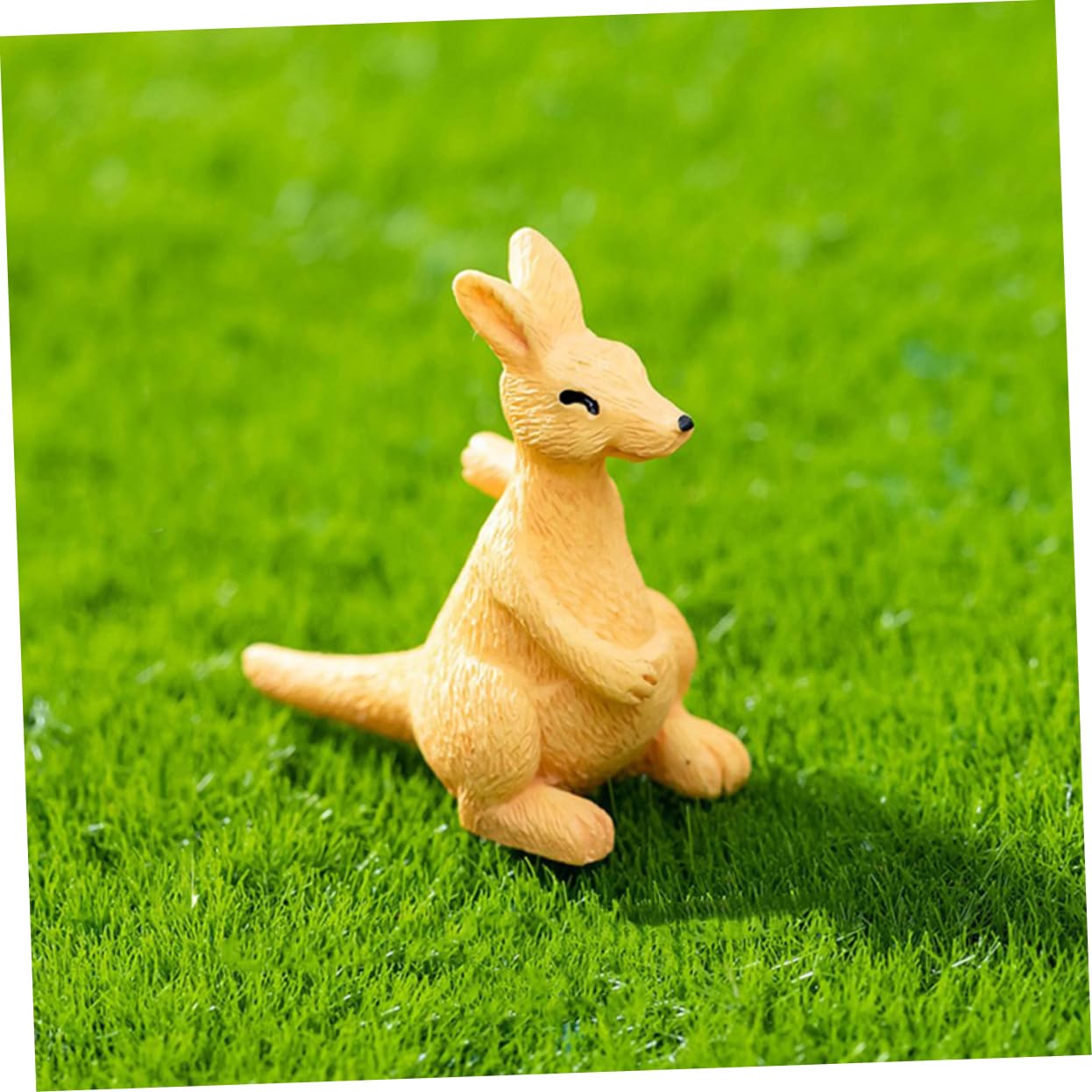 6 Figurines Miniatures Kangourou En Résine Colorée - 4,5 X 4,2 Cm - Pour Décoration De Jardin Féerique, Intérieur, Jouets