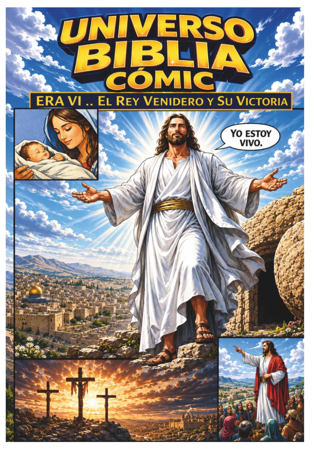 UNIVERSO BIBLIA CÓMIC: ERA VI – EL REY VENIDERO Y SU VICTORIA (UNIVERSO BIBLIA COMIC : ERAS EN ESPANOL)
