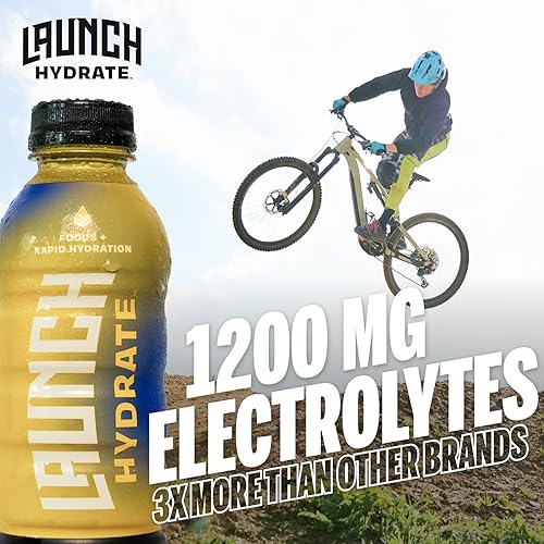 Miniatura 3 de Paquete de 12 bebidas deportivas, sabor tropical, azúcar de caña real, 3 electrolitos, Cognizin para concentrarse, jugo natural, sin tintes