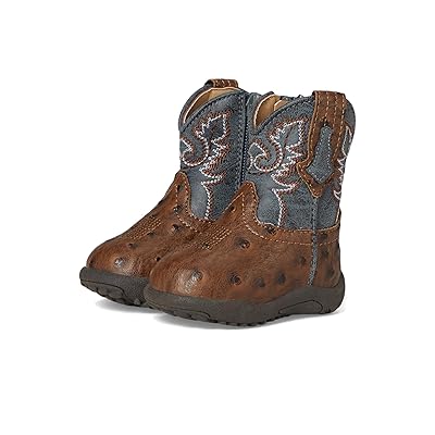 Roper Kids Cowbabies Bumps (Infant/Toddler) Cowboy Boots Brown