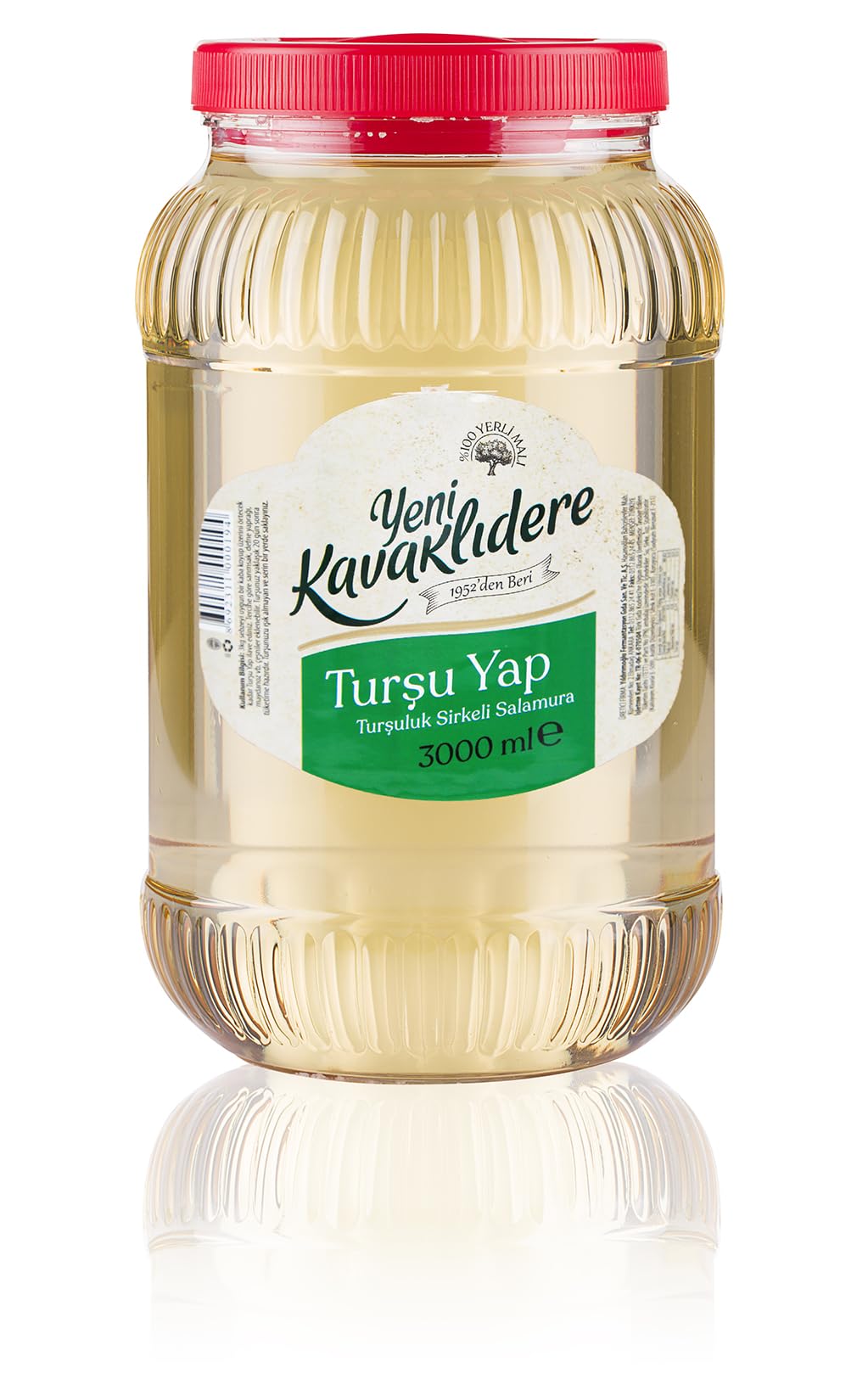Yeni Kavaklıdere Turşu Yap 3000 ml