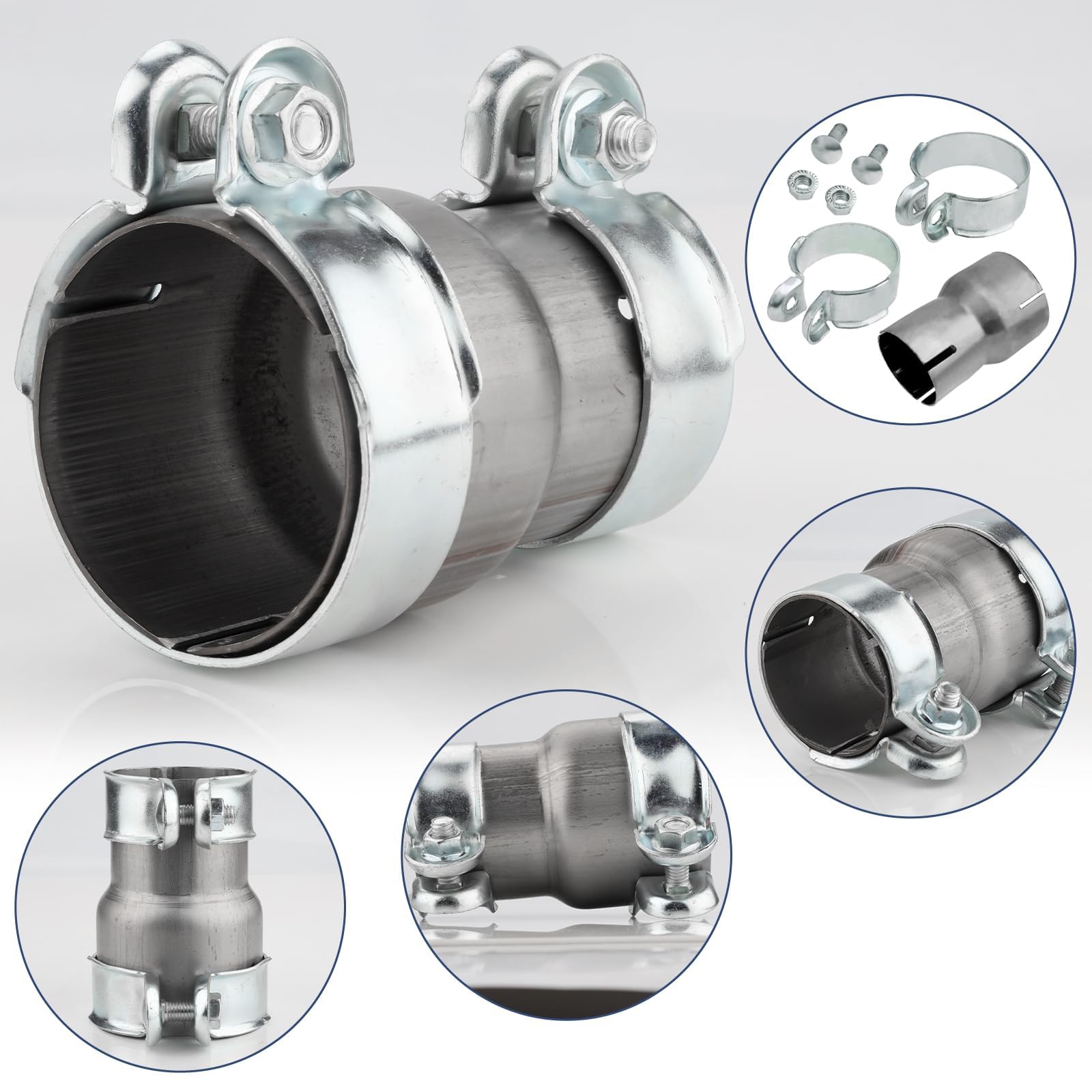 StraightFlow Uitlaatpijp 45° bocht ø51 mm/2,00'' voor Honda AKR Performance