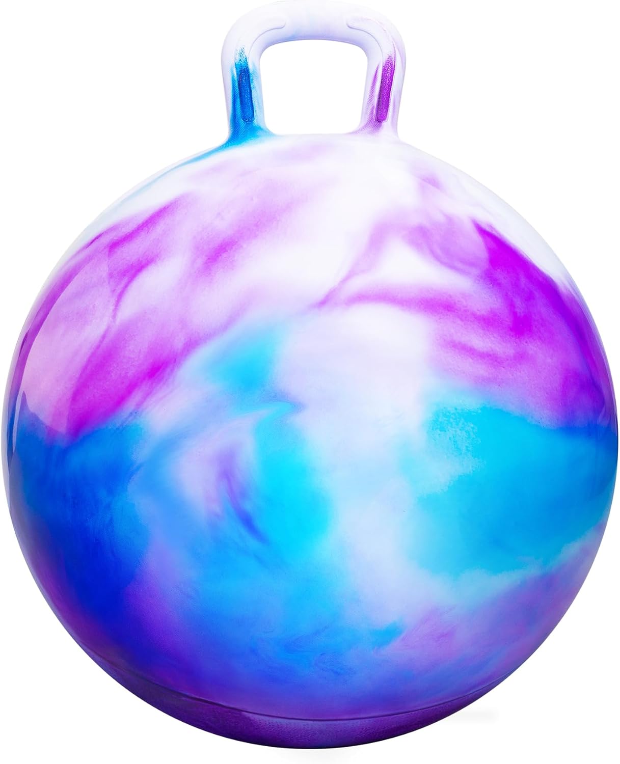 PlayZap Hopper Balls for Kids 6-12, 20 Inches Bouncy Ball with Handle, 20" Inflatable Bouncing Hopper, 50cm Bouncing Toys, Outdoor Hopping Toys for Girls Boys Gifts Age:6-12(20''/50cm) Purple