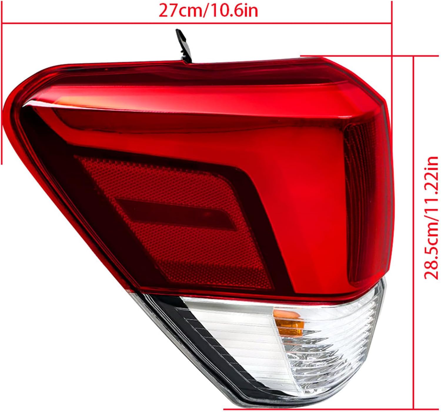 1Pack Left Side Tail Light Replacement for Forester 2019 2020 2021 LH Tail Lamp 84912SJ070 SU2804111