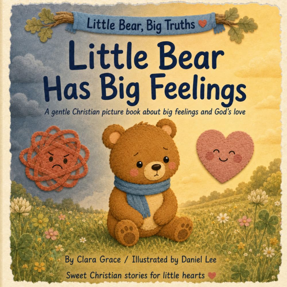 Little Bear Has Big Feelings: A gentle Christian book about big feelings and God’s love (Little Bear, Big Truths: Sweet Christian stories for little hearts)