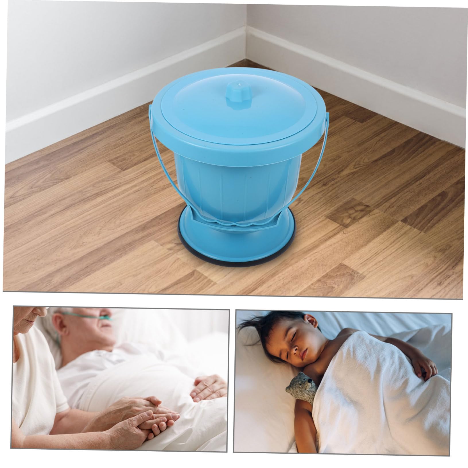 NOLITOY Portable Potty Training Seat Handle Drop-Resistant Easy to Carry for Travel