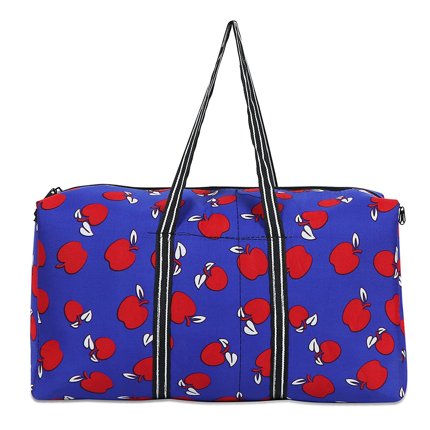turtuls group Blue Color Cloth Traveling Duffels Bag from Travel Trip Weekend Picnic (Red/Blue) Color Medium Size for Men/Women-picture-15