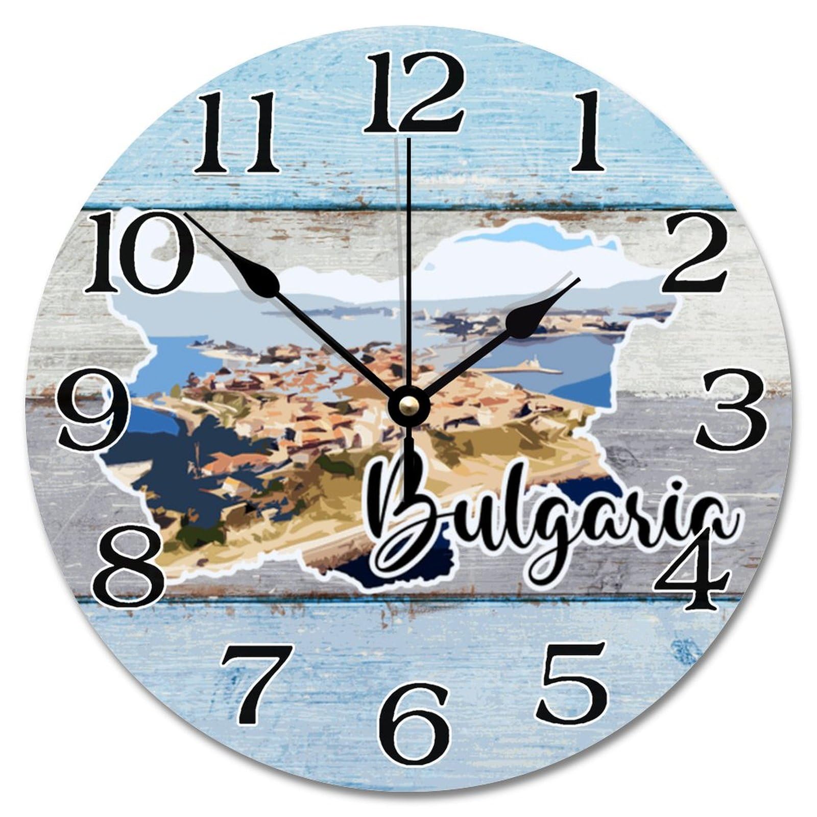 Horloge murale Bulgarie moderne pour la décoration du salon et de la cuisine