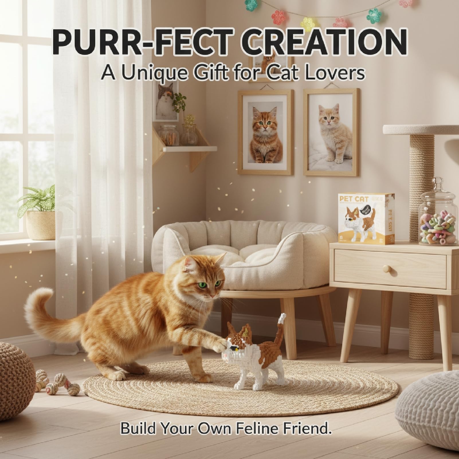 DIY Micro 3D Building Toy Bricks,Mini Building Blocks Animal Set,for Office Decoration Home Display, Gift Giving - Image 3