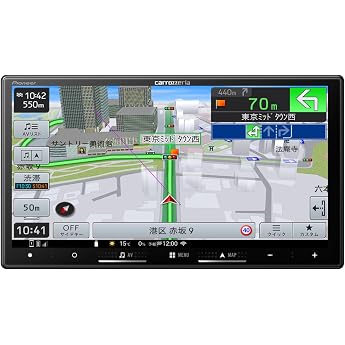 Pioneer Car Navigation AVIC-RZ522 Easy Navigation 7-inch 2D (180mm) HD IPS Free Map Updates Full Seg Bluetooth HDMI Carrozzer