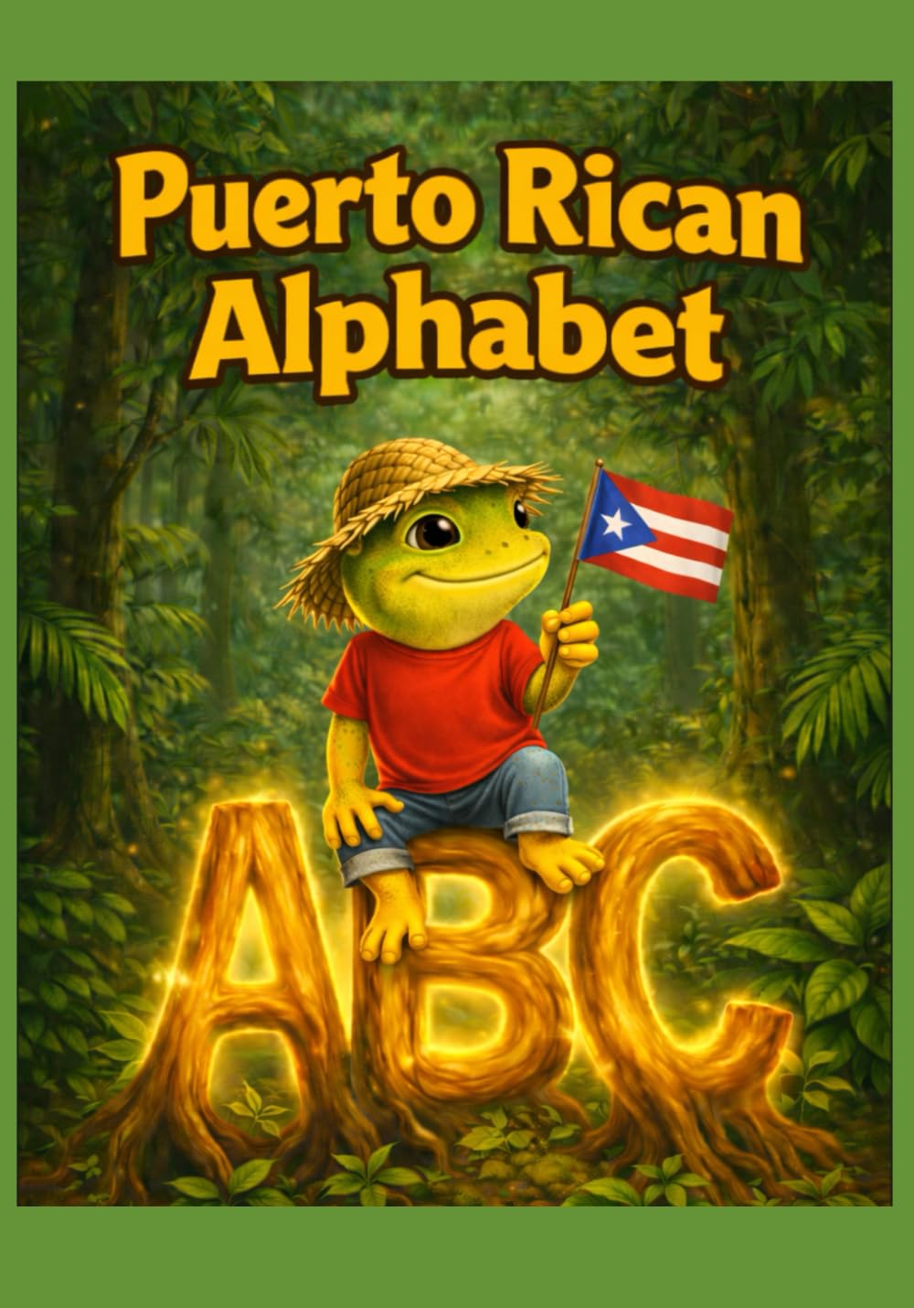 Puerto Rican Alphabet: A Cultural Coloring Book for Boricua Kids Everywhere