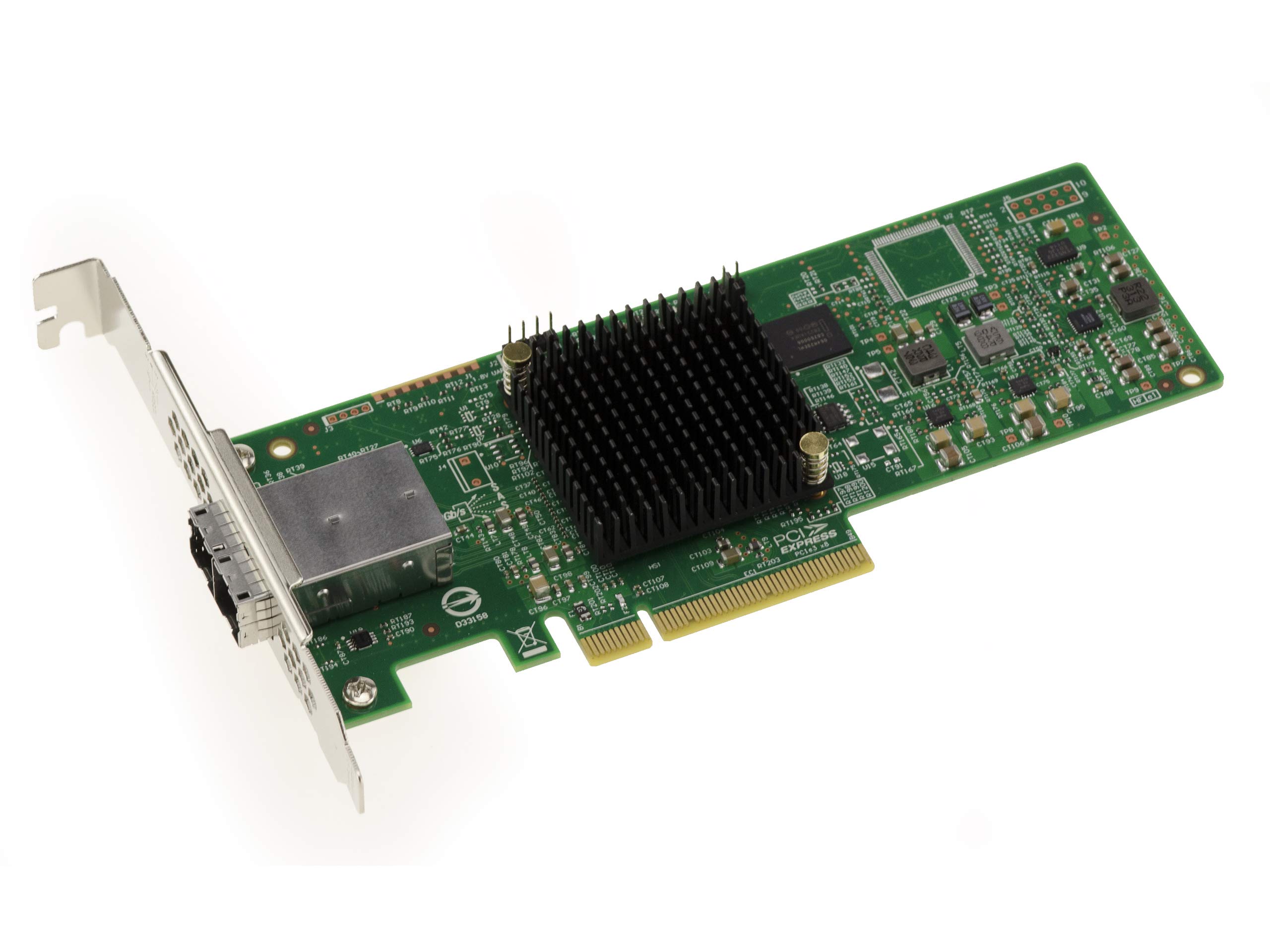 Kalea-INFORMATIQUE Tarjeta Controladora Interna PCIe 3.0 SAS 12GB 8 Puertos. Modelo OEM 9300-8e
