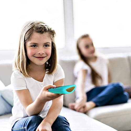 Miniatura 3 de Firestick - Funda para mando a distancia, Firestickremote Funda para control remoto, funda para cubierta con patio de tierra que brilla en azul