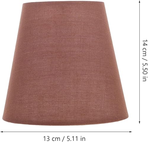 Miniatura 2 de Uonlytech Pantalla de araña retro lámpara de mesa colgante E14 bombilla con clip en la lámpara de la lámpara pantallas clip en la lámpara de la