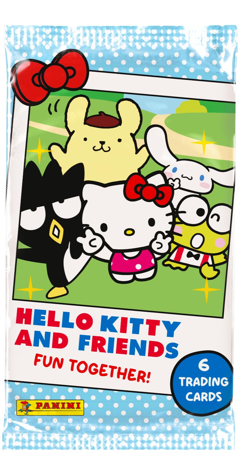 Panini Hello Kitty & Friends Trading Cards - Caja de 24 Fundas