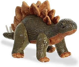 Aurora® Ferocious Dinos & Dragons Stegosaurus Stuffed Animal - Prehistoric Fun - Cuddly Companions - Green 13 Inches