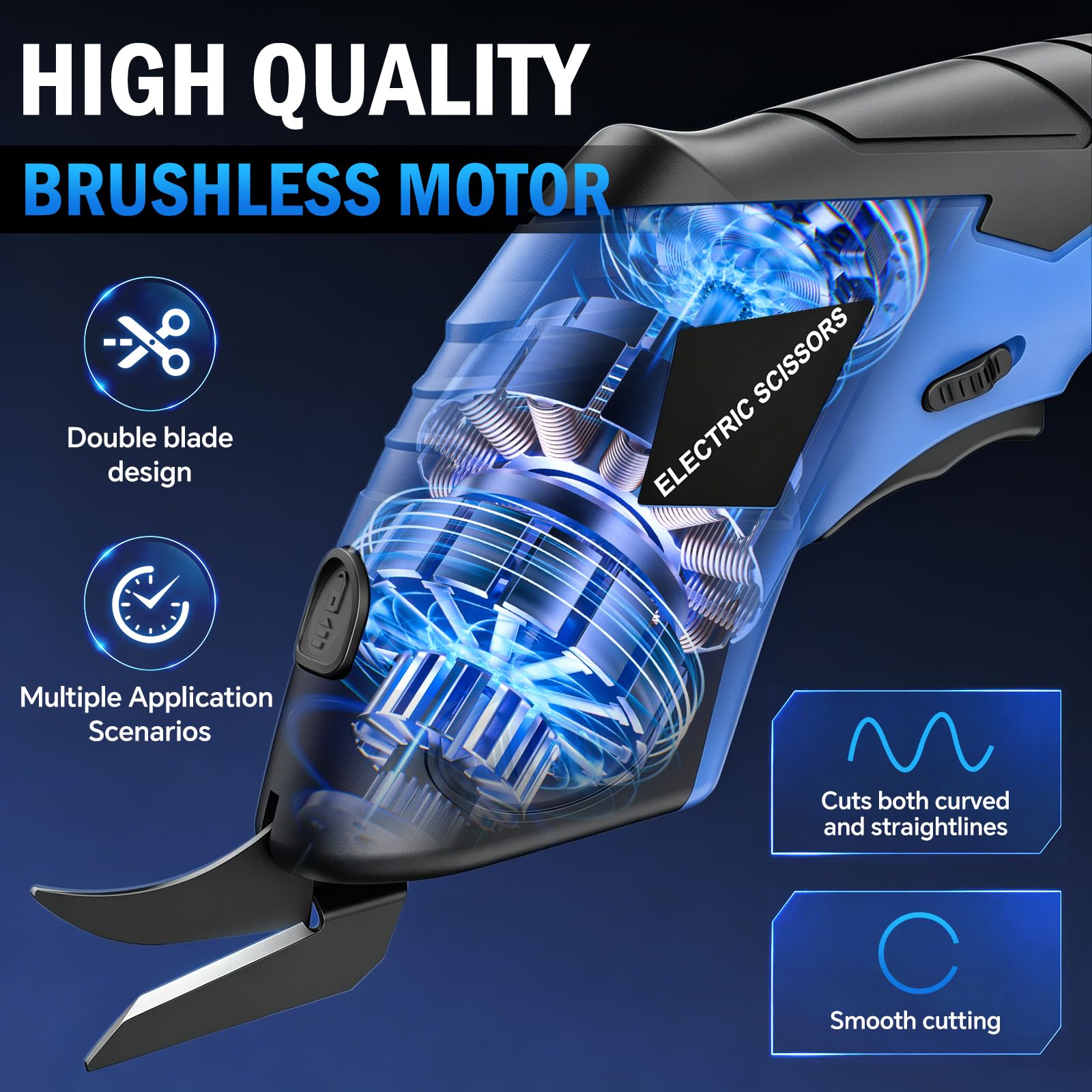 Electric Scissors - Cut Through Anything! -3