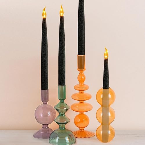 Miniatura 7 de Furora Lighting - Velas largas LED sin llama, para ventana, a pilas, velas eléctricas con función de temporizador de 6 horas