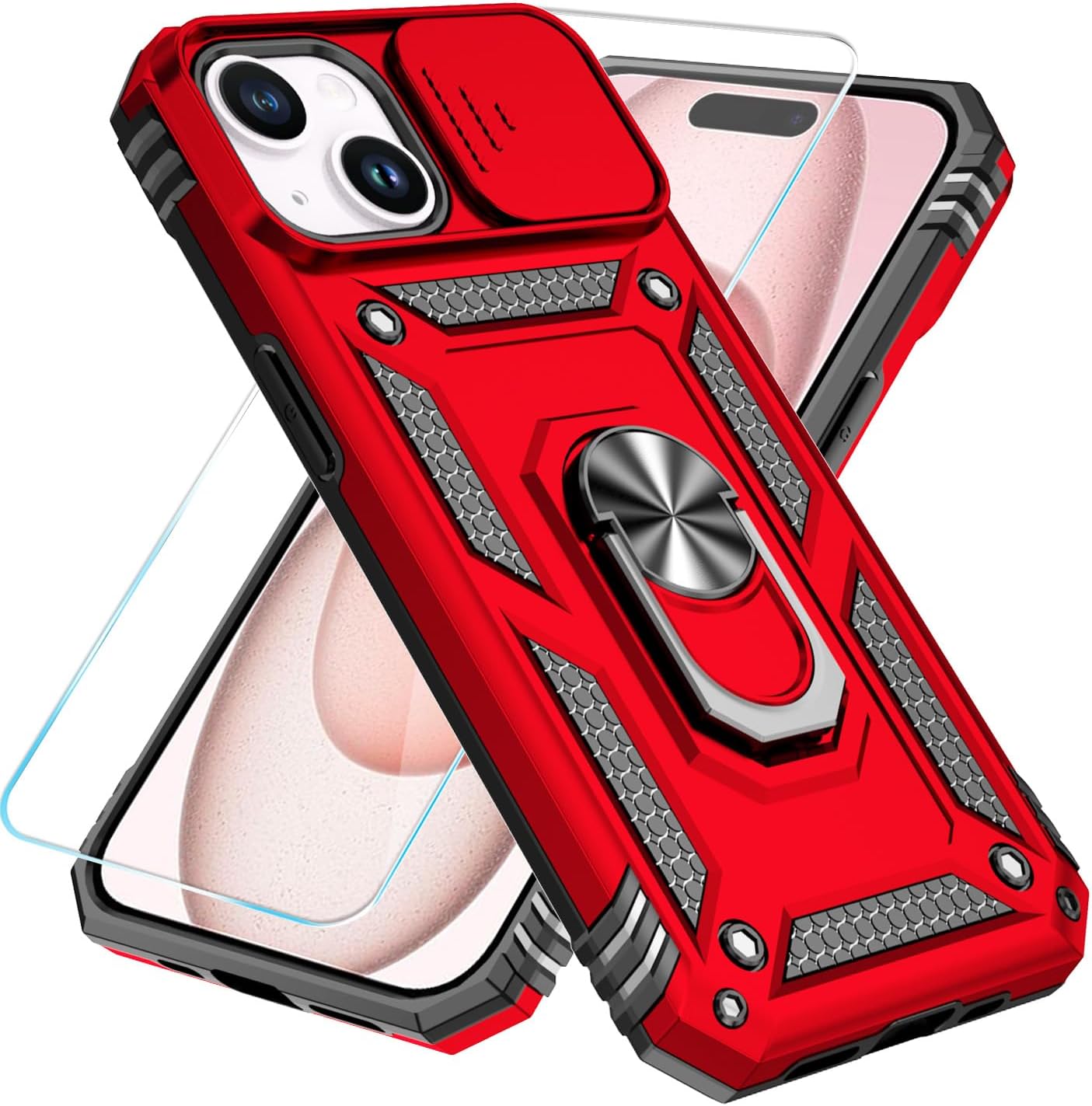 SunStory Phone Case For Samsung Galaxy S21 Case With HD Screen Protector & Slide - View #2