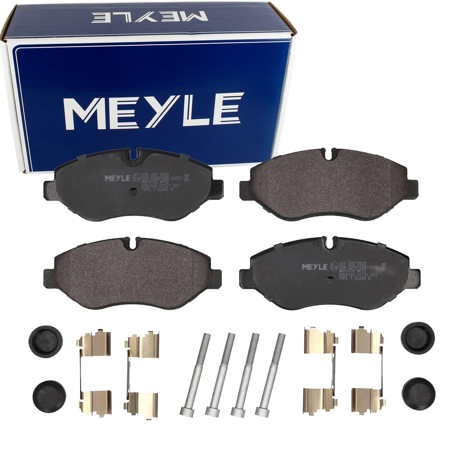 Meyle 0252922920 Kit Pastiglie Freno, Freno A Disco-image