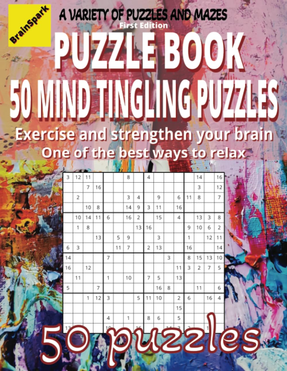 PUZZLE BOOK: 50 MIND TINGLING PUZZLES