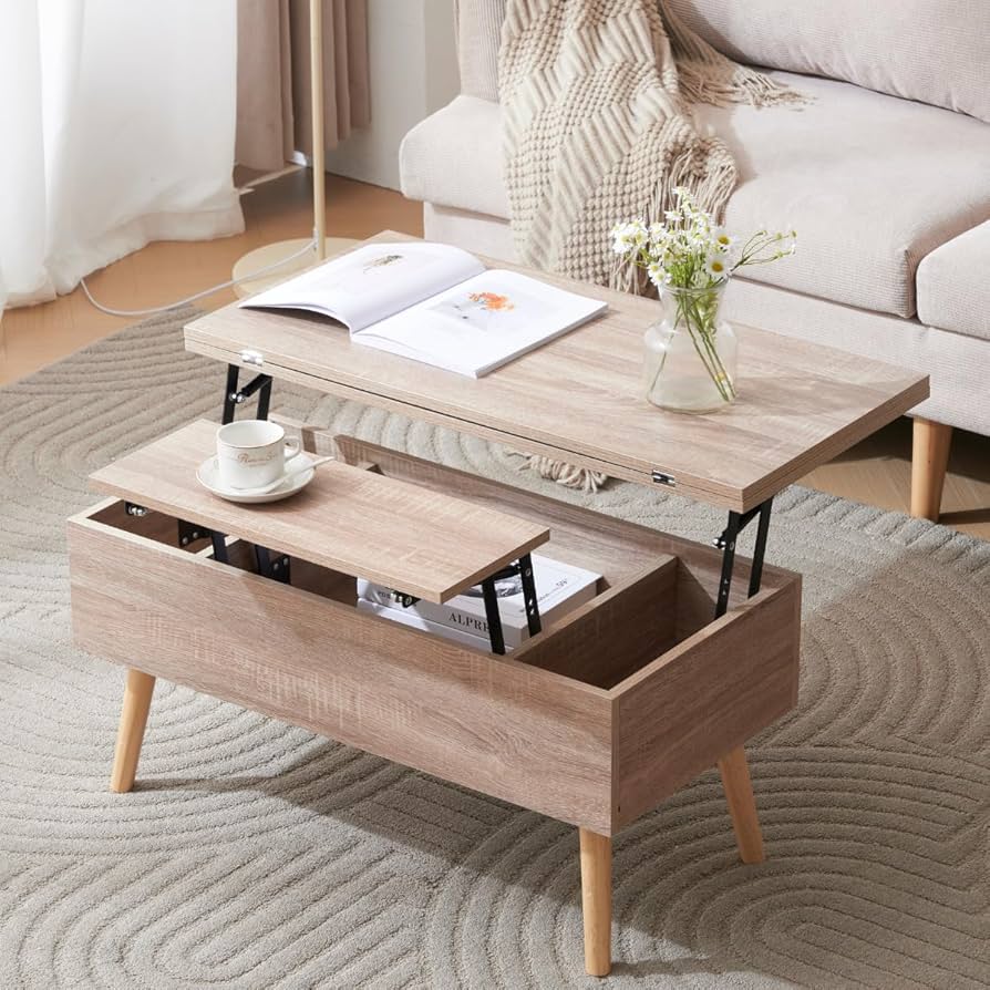 【送料無料】【幅80cm】昇降式センターテーブル ローテーブル 収納 大容量 Amazon｜センターテーブル ローテーブル 幅80cm 昇降式テーブル