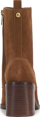 Vince Camuto Safina Lace Up Block Heel Combat Bootie