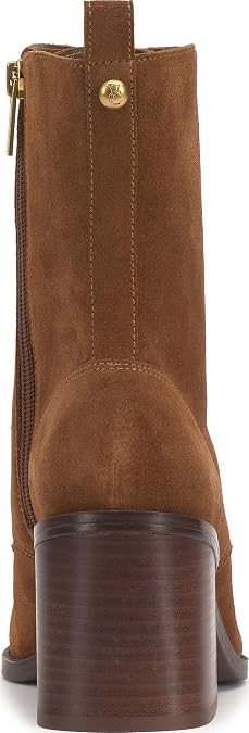 Vince Camuto Safina Lace Up Block Heel Combat Bootie