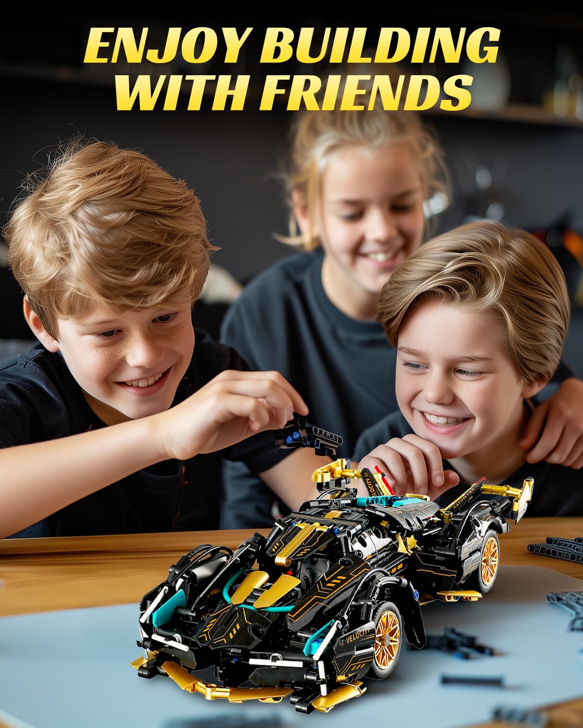 Amazon.com: Nueris 1:14 V12 Technic Super Sports Cars Model Sets