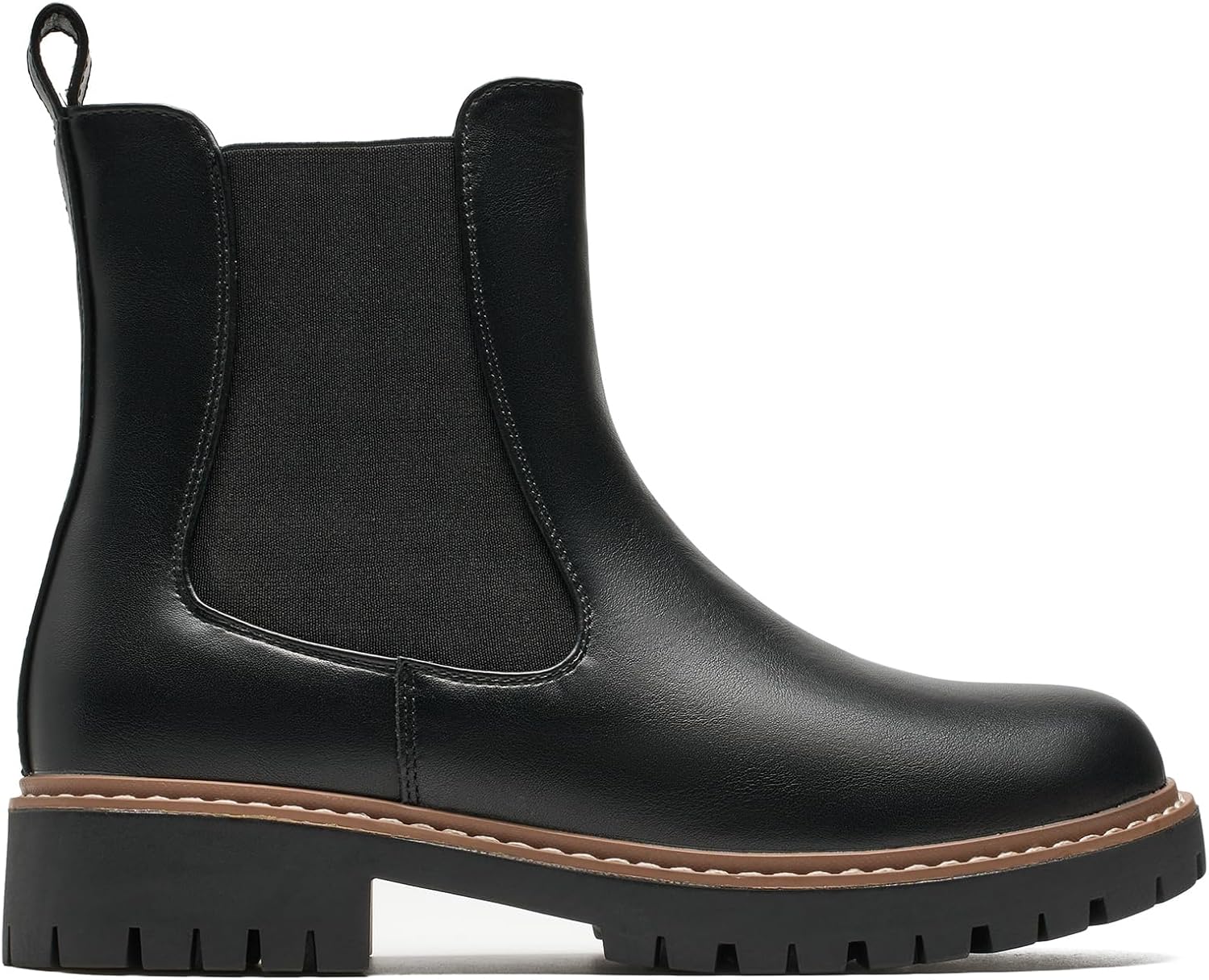 Women’s Chelsea Boots with Lug Sole Ankle Booties