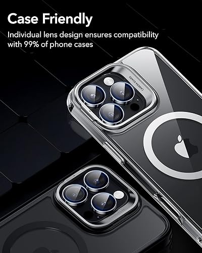 Miniatura 246 de ESR Protector de lente de cámara para Samsung Galaxy S23 Ultra, accesorios para Samsung S23 Ultra, vidrio templado ultrafino resistente a