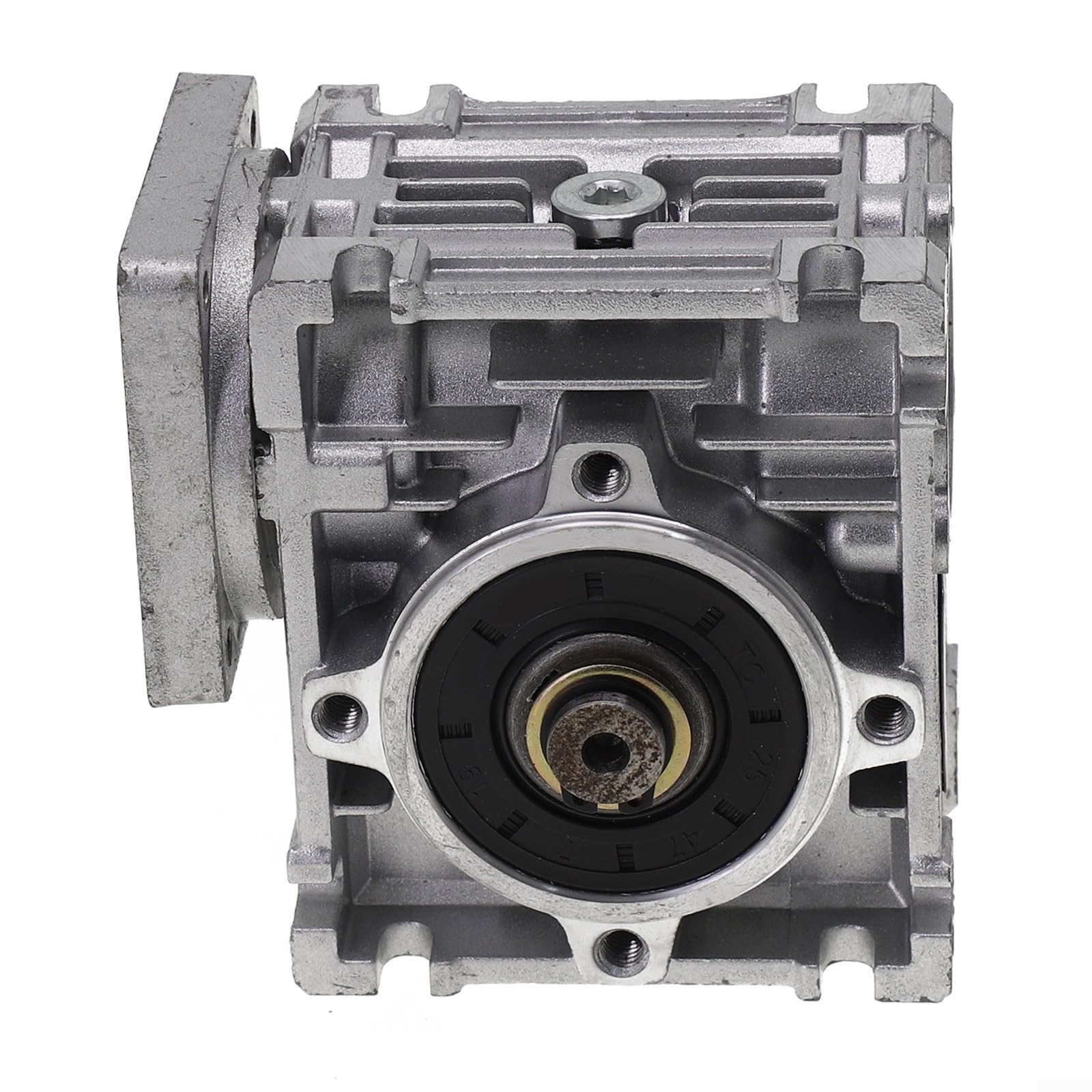 NMRV030 für Schneckengetriebe für NEMA 23 Schrittmotor, Edelstahlkonstruktion, industrielle Automatisierung, Antriebsreaktor, 14 mm Ausgang (10 Verhältnis 1)