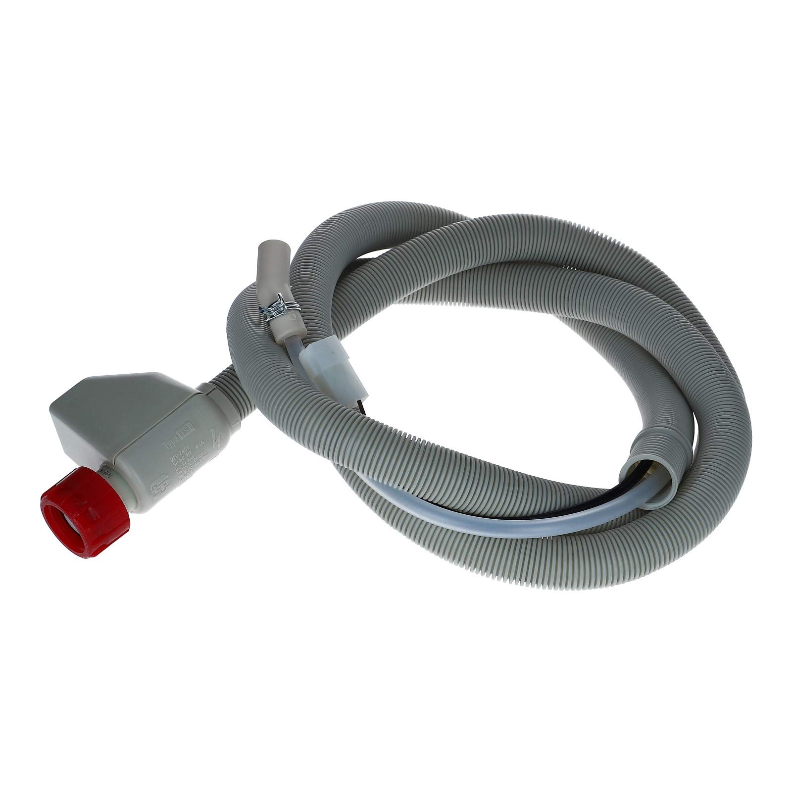 Tubo Gas 100cm Per Barbecue E Stufe - Raccordo 1/4 Sinistro In Acciaio, Arancione - Foto 9