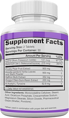 Miniatura 6 de No-Stim - Píldoras de dieta para quemador de grasa no estimulante que funcionan, supresor del apetito y el mejor suplemento de pérdida de peso sin