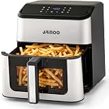 8 Qt Air Fryer Pro with Viewing Window, 8 Presets and Recipe Book — image 1