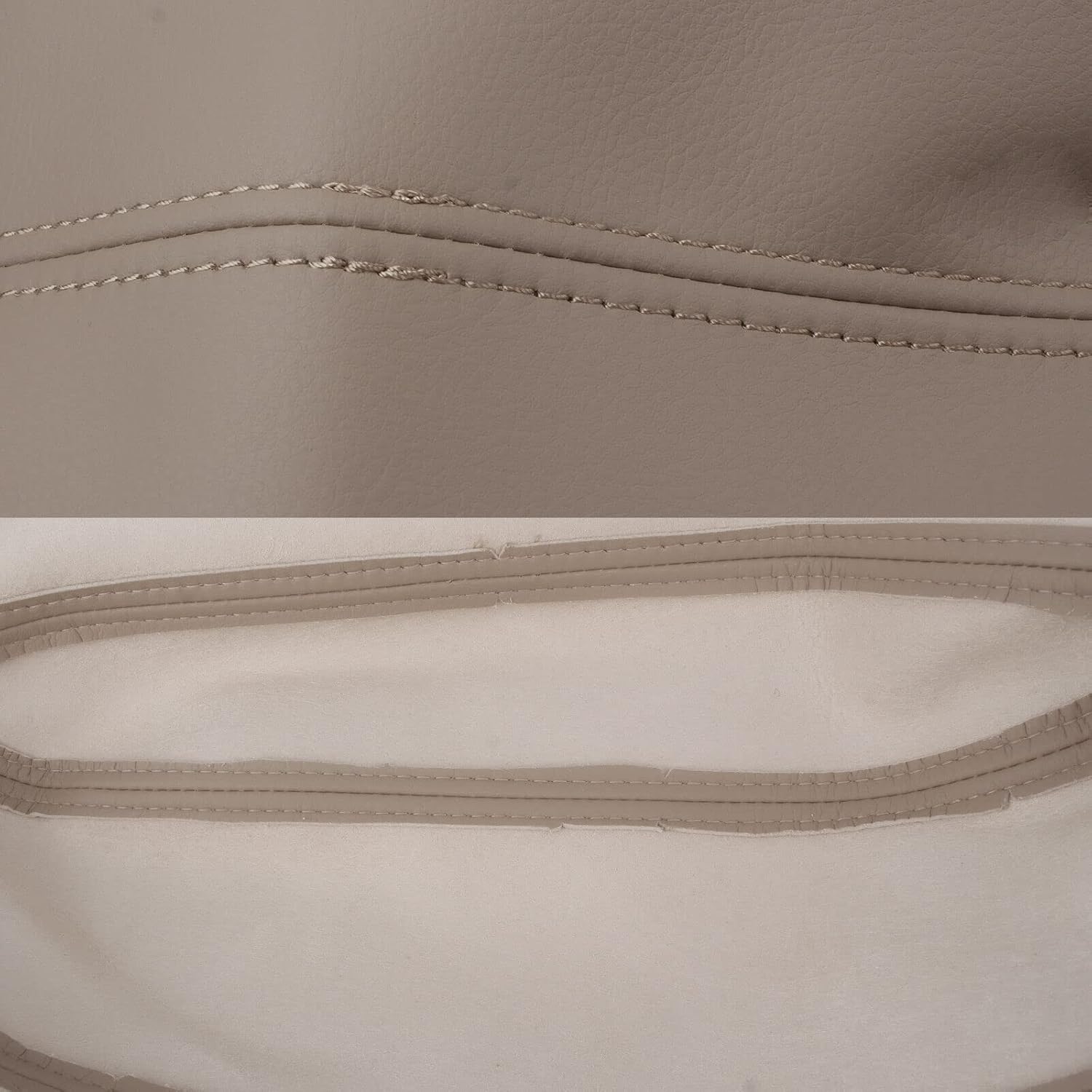 Insert Door Panel Leather Synthetic for 98-10 Volkswagen Beetle Beige in tan 710359816756 Model_TRD-RST-6747