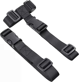 Luggage Straps,Two Add a Bag Suitcase Strap Belt,Adjustable Travel Attachment Accessories for Connect Your Three Luggage T...