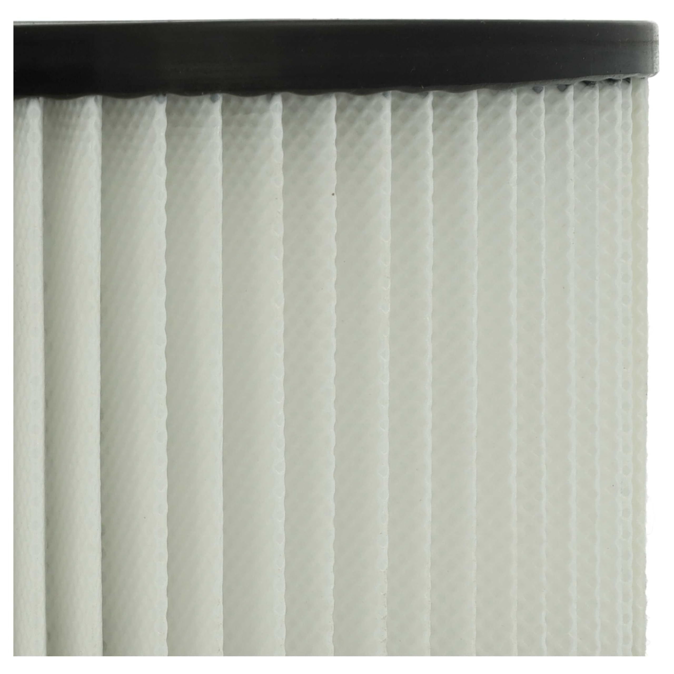 vhbw 8x filtre compatible avec Bikain DI1200 INOX aspirateur de cendres - filtre HEPA noir/blanc