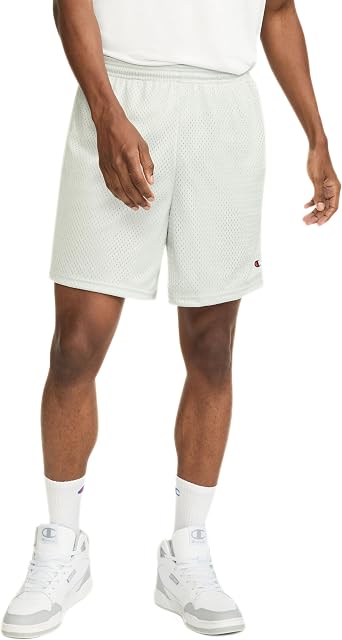 Champion Mens Classic Mesh Shorts, 7", C Logo