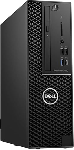 Dell Precision T3430 Intel Core i7-8700 X6 4.6GHz 32GB 512GB SSD, negro (renovado)
