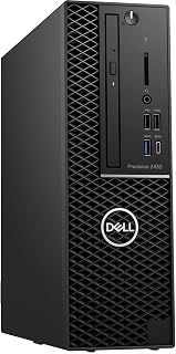 Dell Precision T3430 Intel Core i7-8700 X6 4.6GHz 8GB 256GB SSD Win10, Black (Renewed)