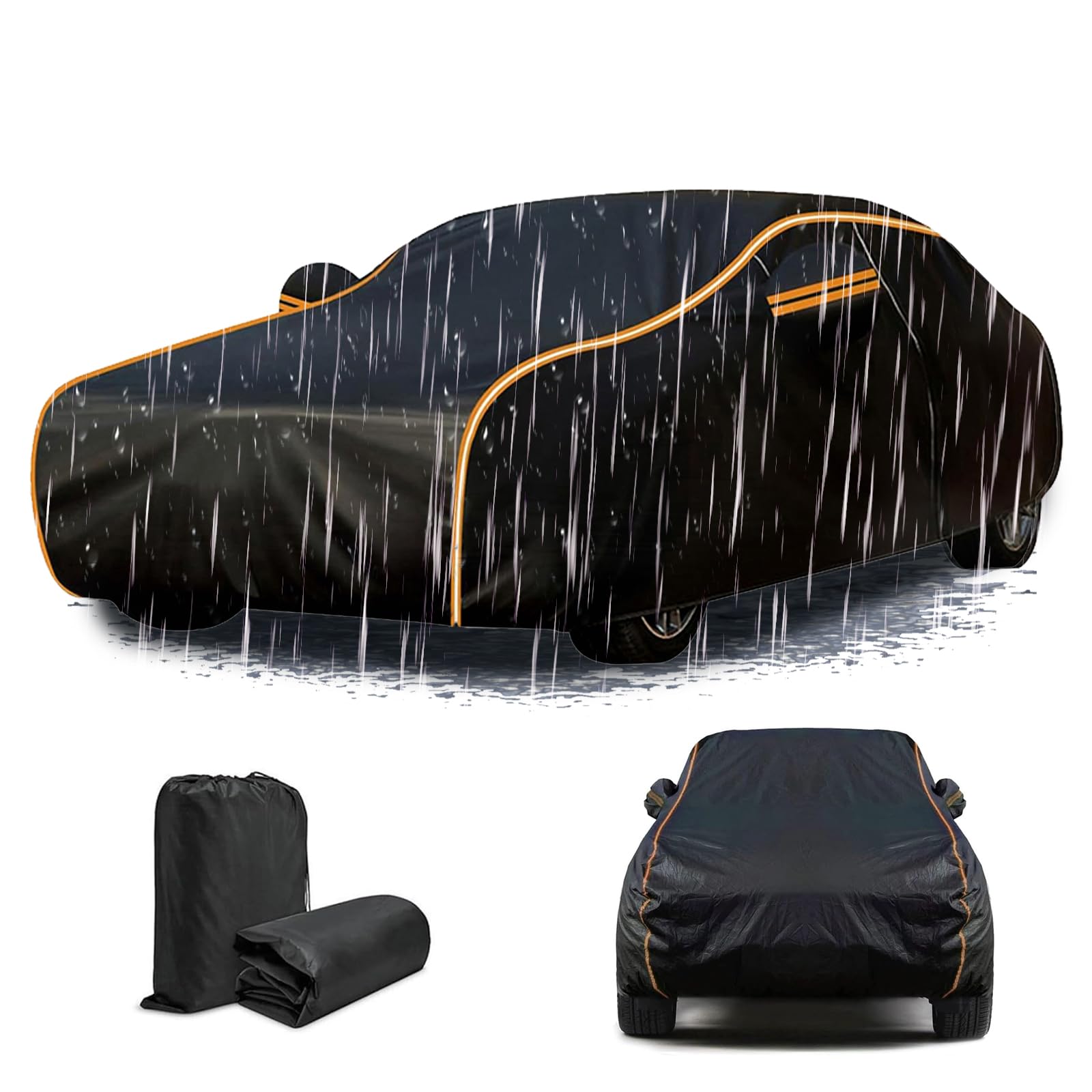 Telo Copriauto da Esterno Impermeabile per Audi Q8 2019-2026,Copertura Auto Invernale Impermeabile Traspirante Resistente Acqua Polvere Neve Pioggia Freddo r49