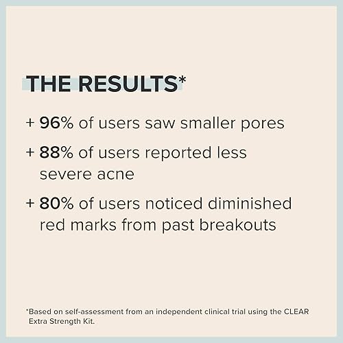 Miniatura 2 de Paula's Choice CLEAR Kit de viaje para acné extra fuerte, 2% de ácido salicílico y 5% de peróxido de benzoilo para acné severo, alivio del