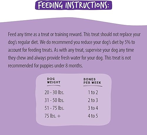 Miniatura 5 de Ultra Chewy Huesos de doble trato golosinas de larga duración fabricadas en Estados Unidos para razas grandes y pequeñas, altamente digeribles, para